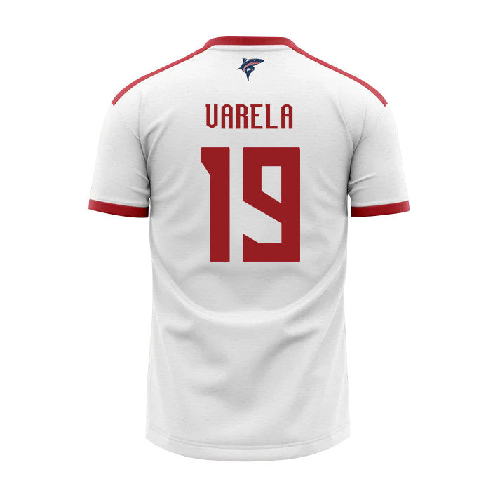 Helio Varela 19 Cape Verde National Team 2026 Away Jersey - White, Men