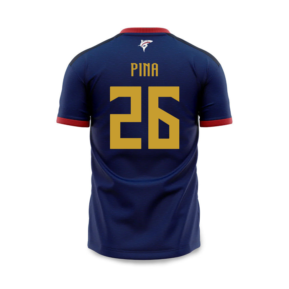 Kevin Pina 26 Cape Verde National Team 2026 Home Jersey - Blue, Men