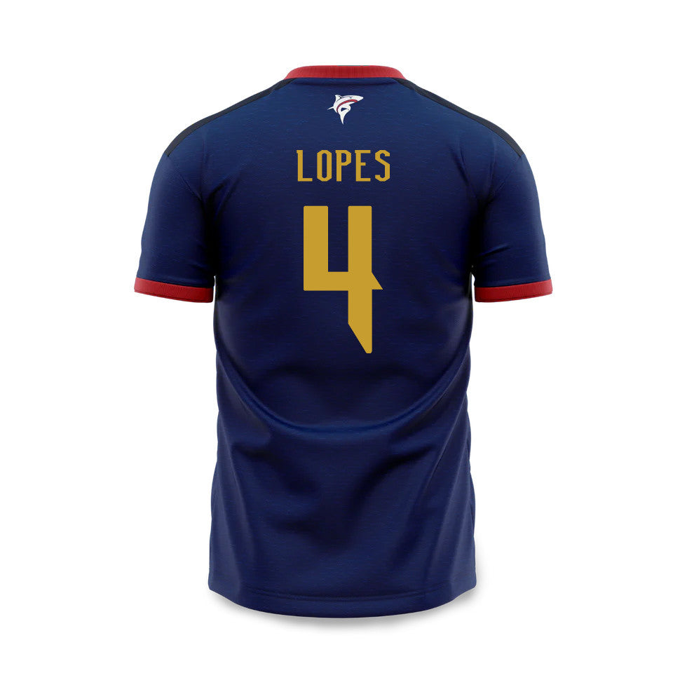 Roberto Lopes 4 Cape Verde National Team 2026 Home Jersey - Blue, Men