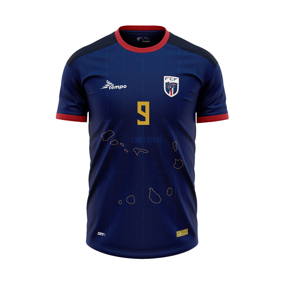 Dailon Livramento 9 Cape Verde National Team 2026 Home Jersey - Blue, Men
