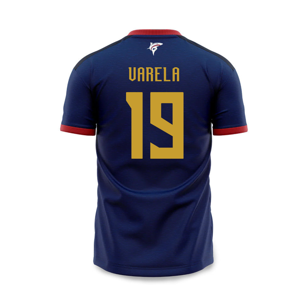 Helio Varela 19 Cape Verde National Team 2026 Home Jersey - Blue, Men