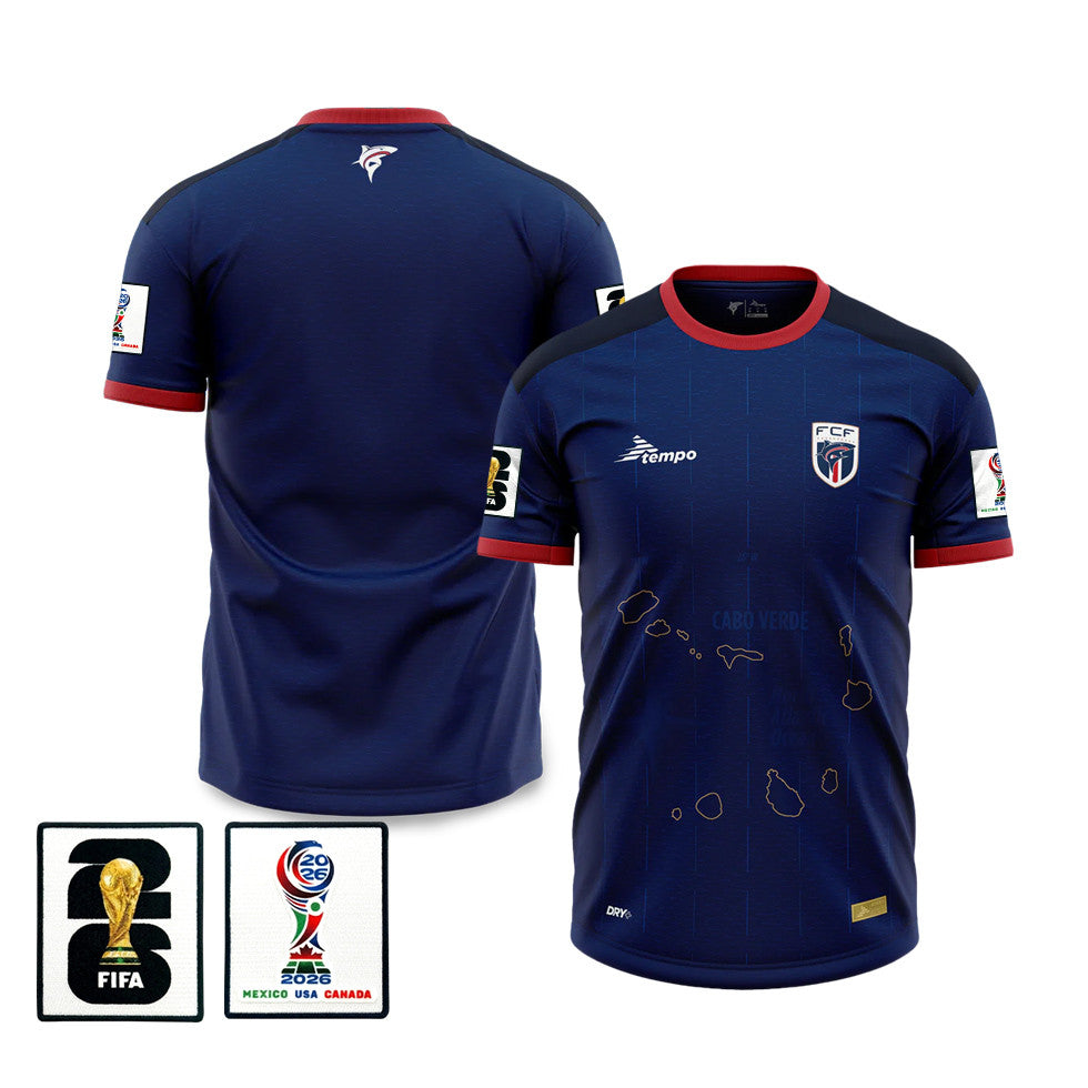 Cape Verde National Team 2026 Home Jersey - Blue, Men