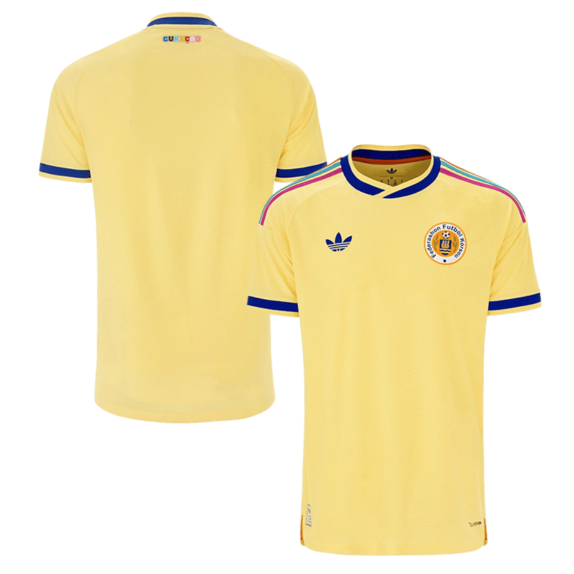 Curaçao National Team 2026 Away Jersey - Yellow, Men