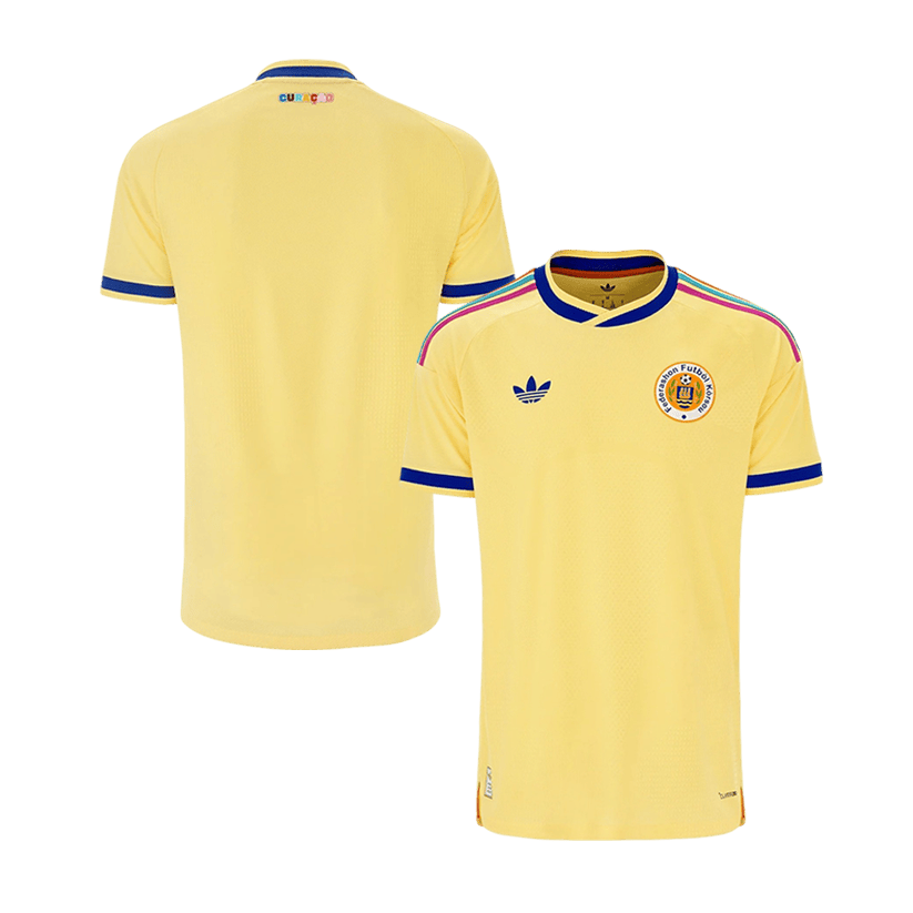 Curaçao National Team 2026 Youth Away Jersey - Yellow