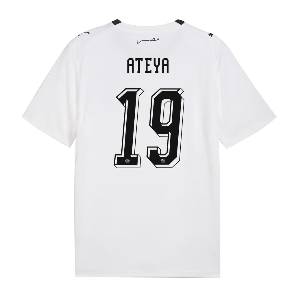 Marwan Ateya 19 Egypt National Team 2026 Away Jersey - White, Men