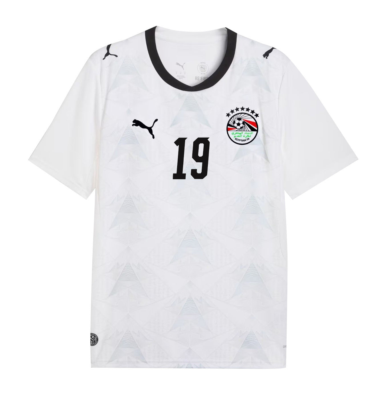 Marwan Ateya 19 Egypt National Team 2026 Away Jersey - White, Men