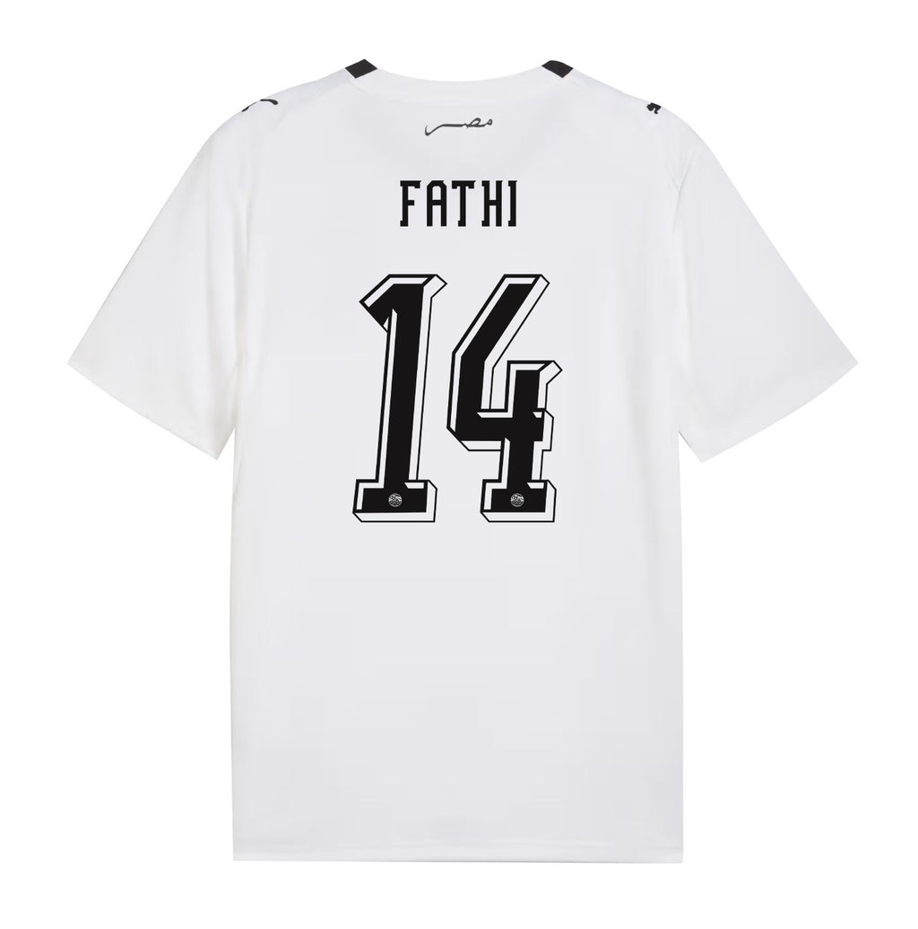 Hamdi Fathi 14 Egypt National Team 2026 Away Jersey - White, Men