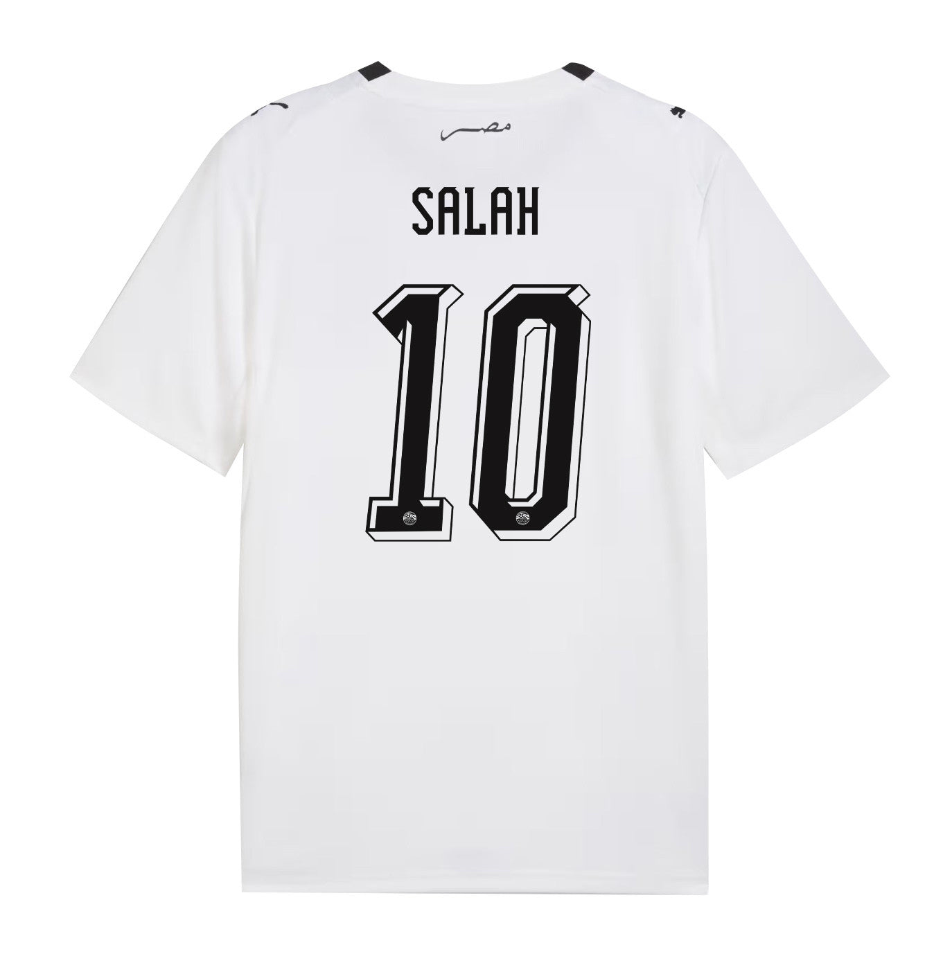 Mohamed Salah 10 Egypt National Team 2026 Away Jersey - White, Men