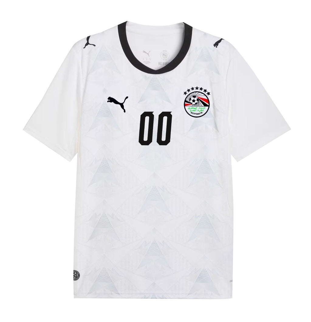 Egypt National Team 2026 Personalized Away Jersey - White, Men