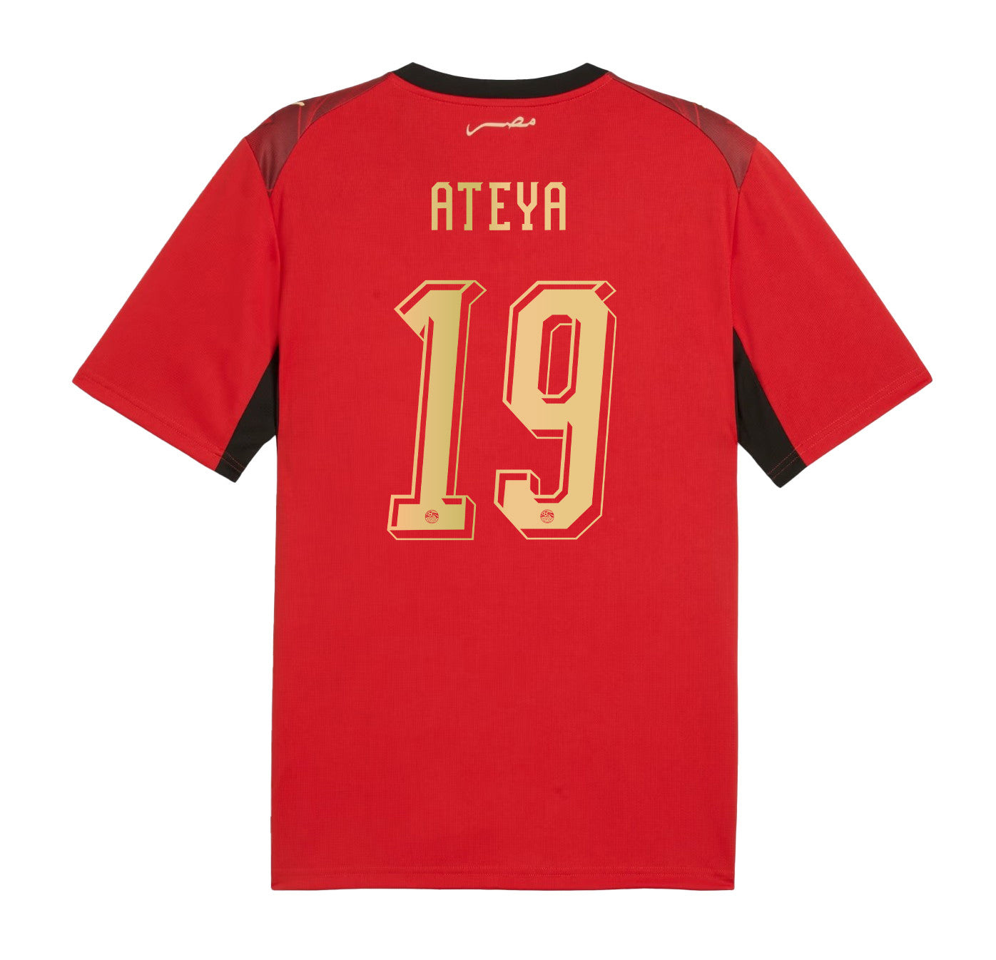 Marwan Ateya 19 Egypt National Team 2026 Home Jersey - Red, Men
