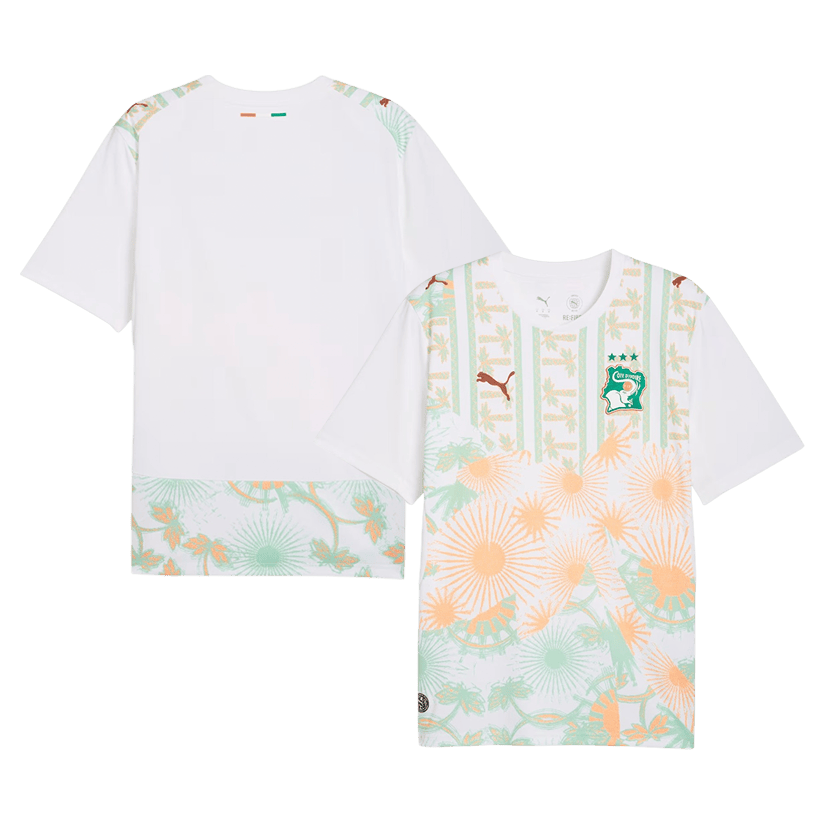 Ivory Coast National Team 2026 Away Jersey - White, Men