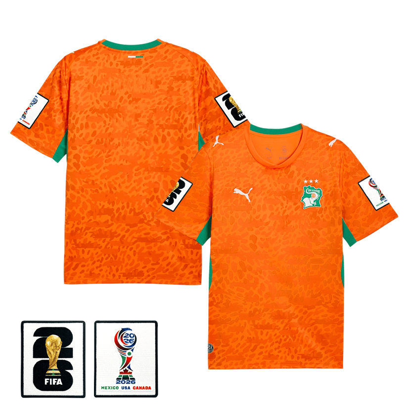 Ivory Coast National Team 2026 Home Jersey - Orange, Men