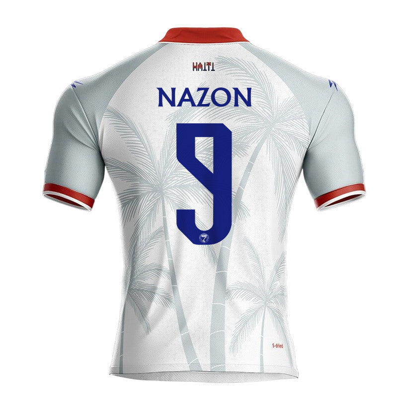 Duckens Nazon 9 Haiti National Team 2026 Away Jersey - White, Men