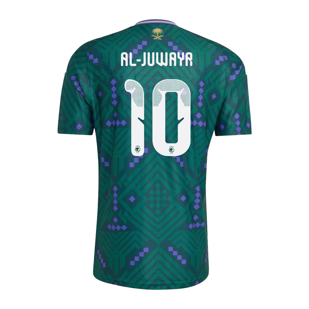 Musab Al-Juwayr 10 Saudi Arabia National Team 2026 Home Jersey - Green, Men