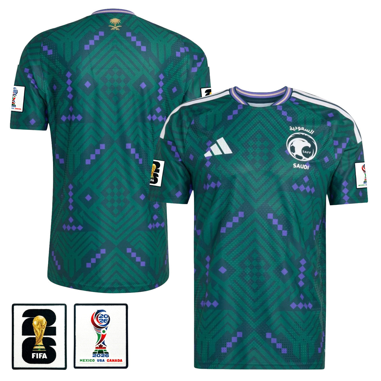 Saudi Arabia National Team 2026 Home Jersey - Green, Men