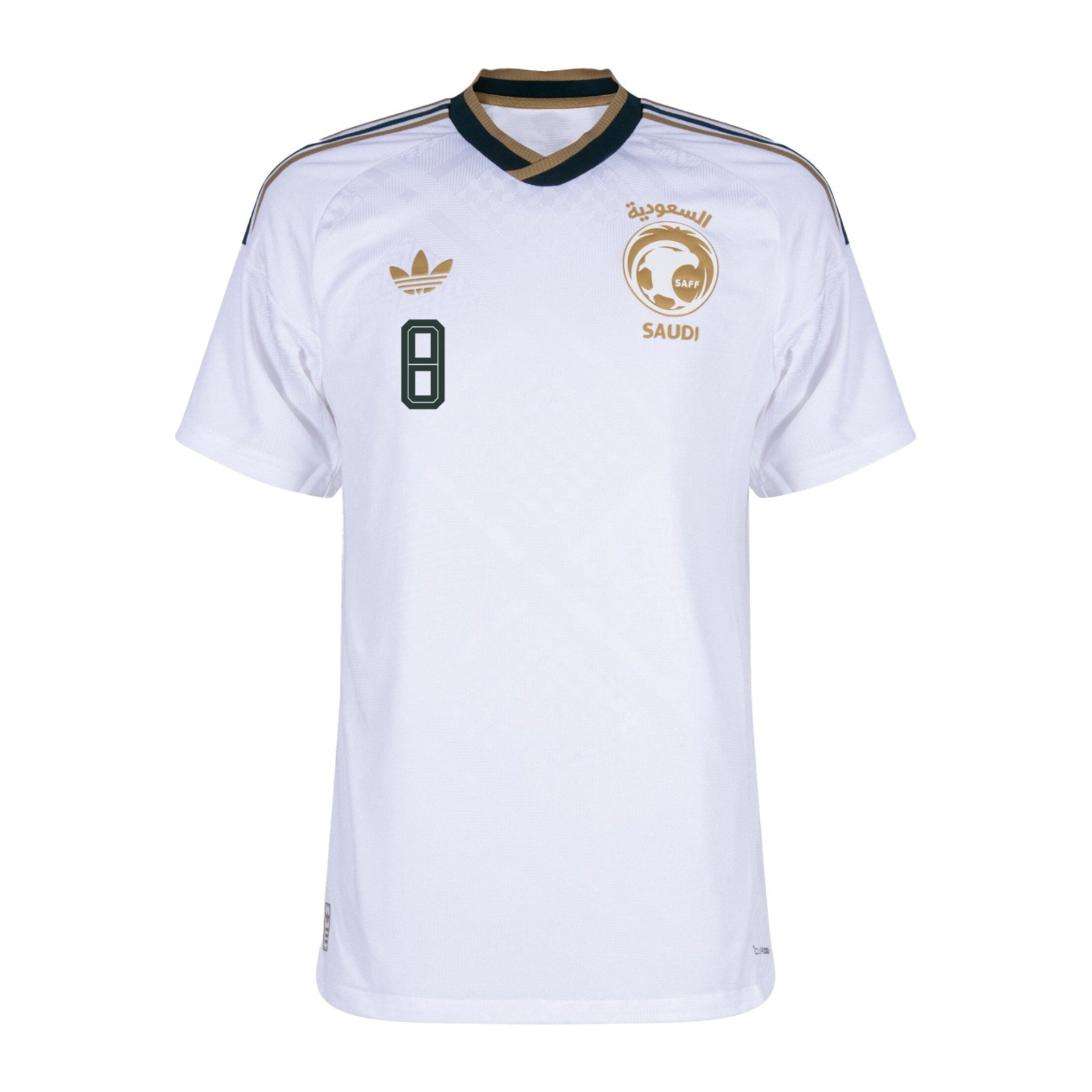 Marwan Al-Sahafi 8 Saudi Arabia National Team 2026 Away Jersey - White, Men