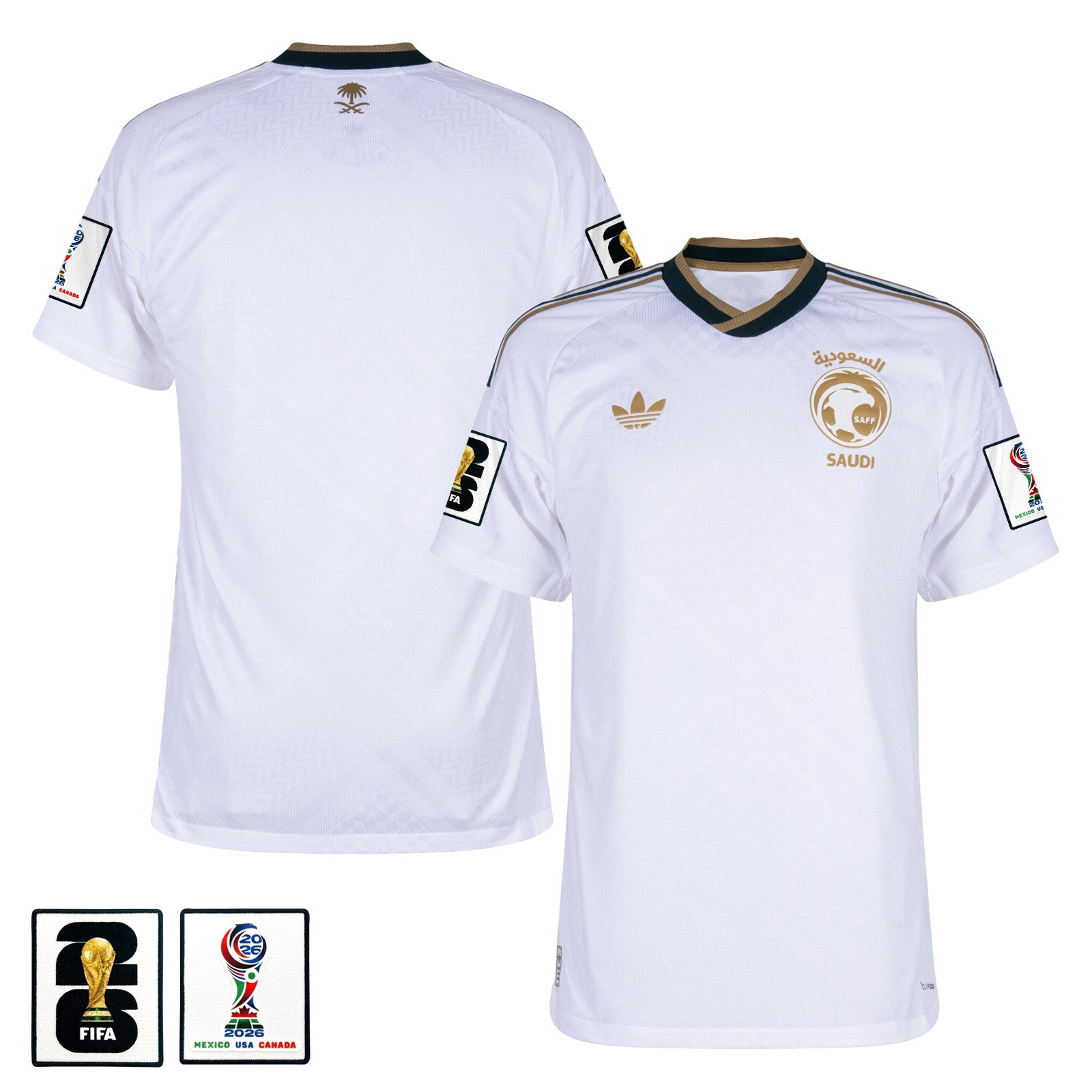 Saudi Arabia National Team 2026 Away Jersey - White, Men