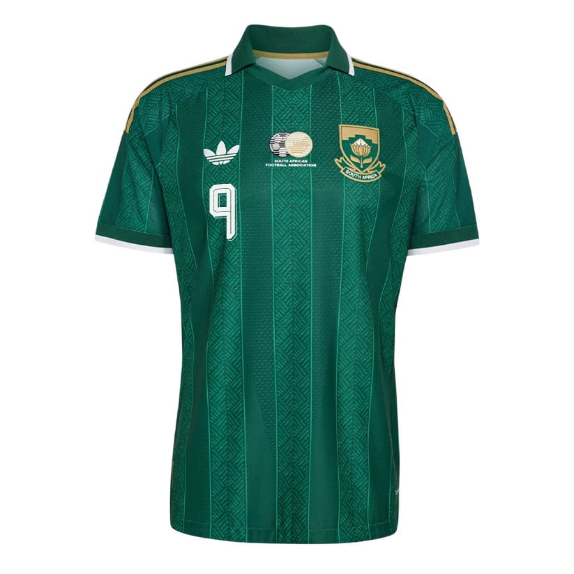 Lyle Foster 9 South Africa National Team 2026 Away Jersey - Green, Men