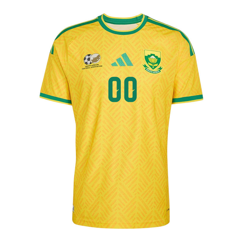 South Africa National Team 2026 Youth Home Jersey - Yellow