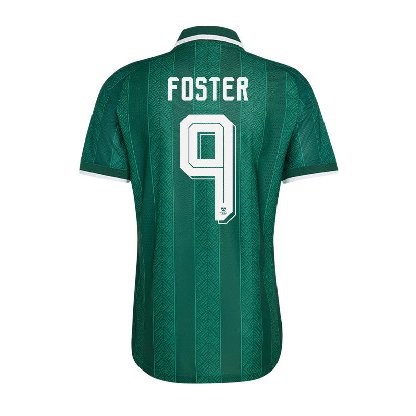Lyle Foster 9 Youth South Africa National Team 2026 Away Jersey - Green