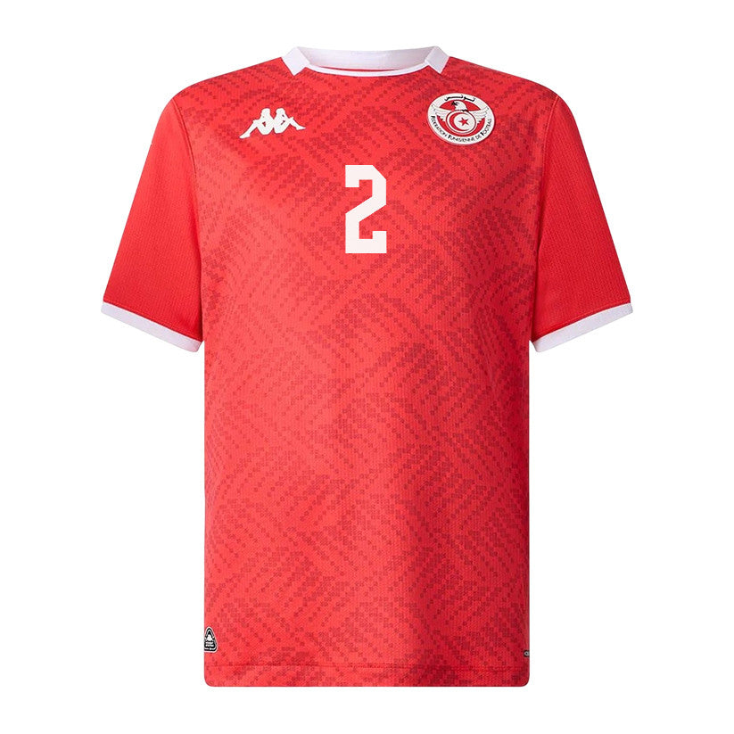 Ali Abdi 2 Tunisia National Team 2026 Home Jersey - Red, Men