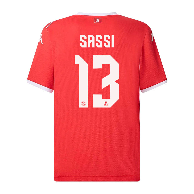 Ferjani Sassi 13 Tunisia National Team 2026 Home Jersey - Red, Men
