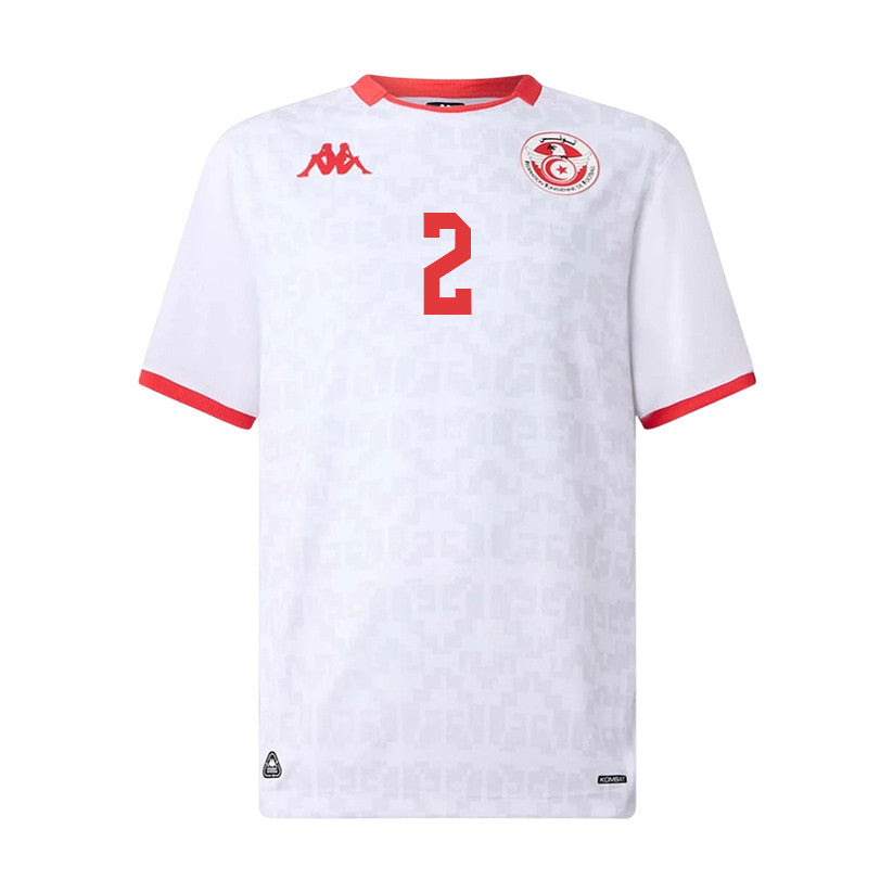 Ali Abdi 2 Youth Tunisia National Team 2026 Away Jersey - White