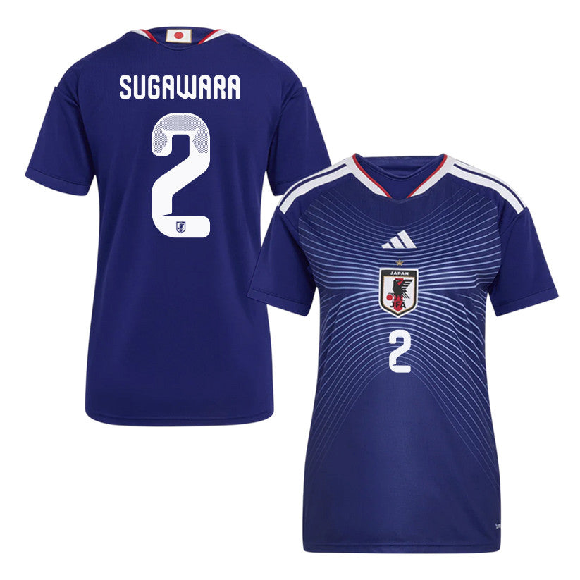 Yukinari Sugawara 2 Japan National Team 2026 Women's Home Jersey - Blue