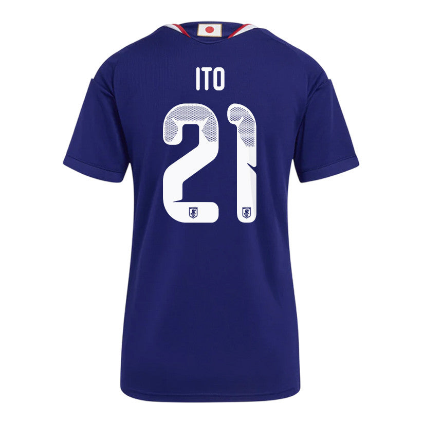 Hiroki Ito 21 Japan National Team 2026 Women's Home Jersey - Blue