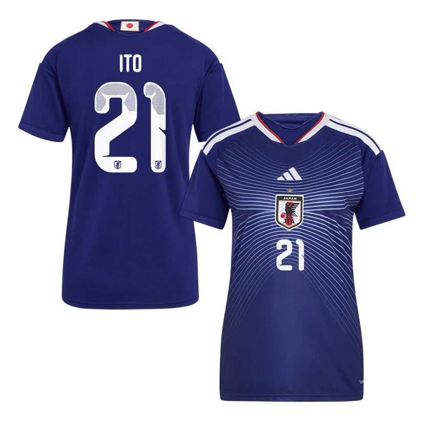 Hiroki Ito 21 Japan National Team 2026 Women's Home Jersey - Blue
