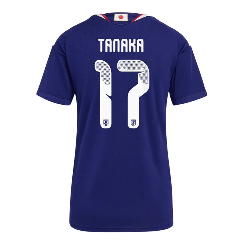 Ao Tanaka 17 Japan National Team 2026 Women's Home Jersey - Blue