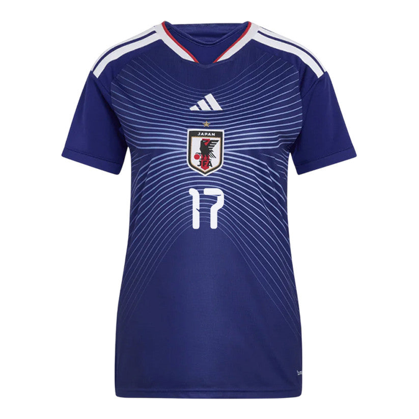 Ao Tanaka 17 Japan National Team 2026 Women's Home Jersey - Blue