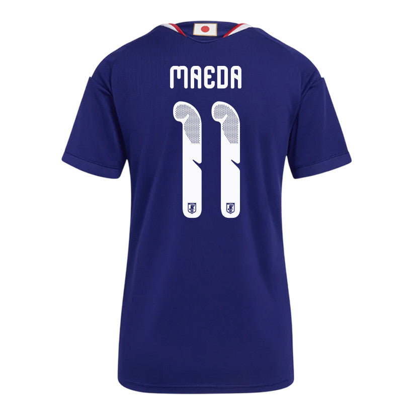 Daizen Maeda 11 Japan National Team 2026 Women's Home Jersey - Blue