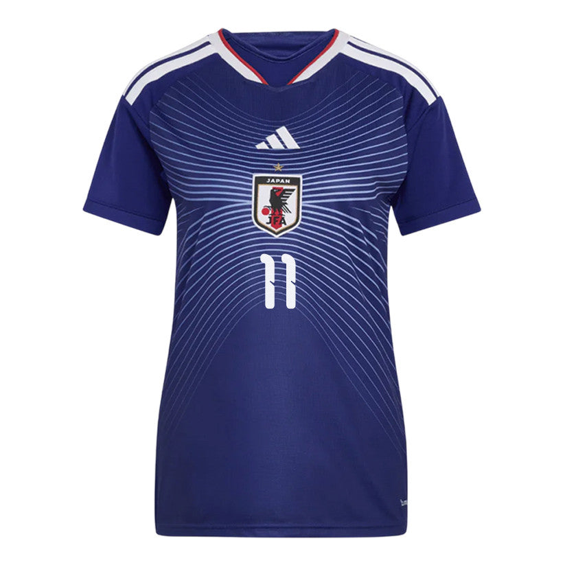 Daizen Maeda 11 Japan National Team 2026 Women's Home Jersey - Blue