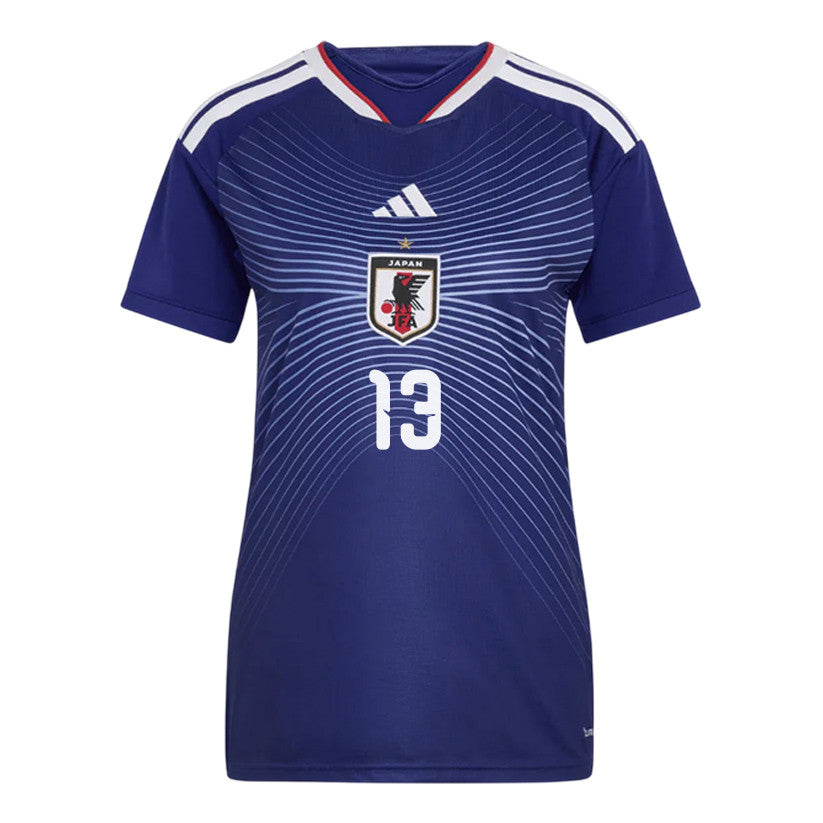 Keito Nakamura 13 Japan National Team 2026 Women's Home Jersey - Blue