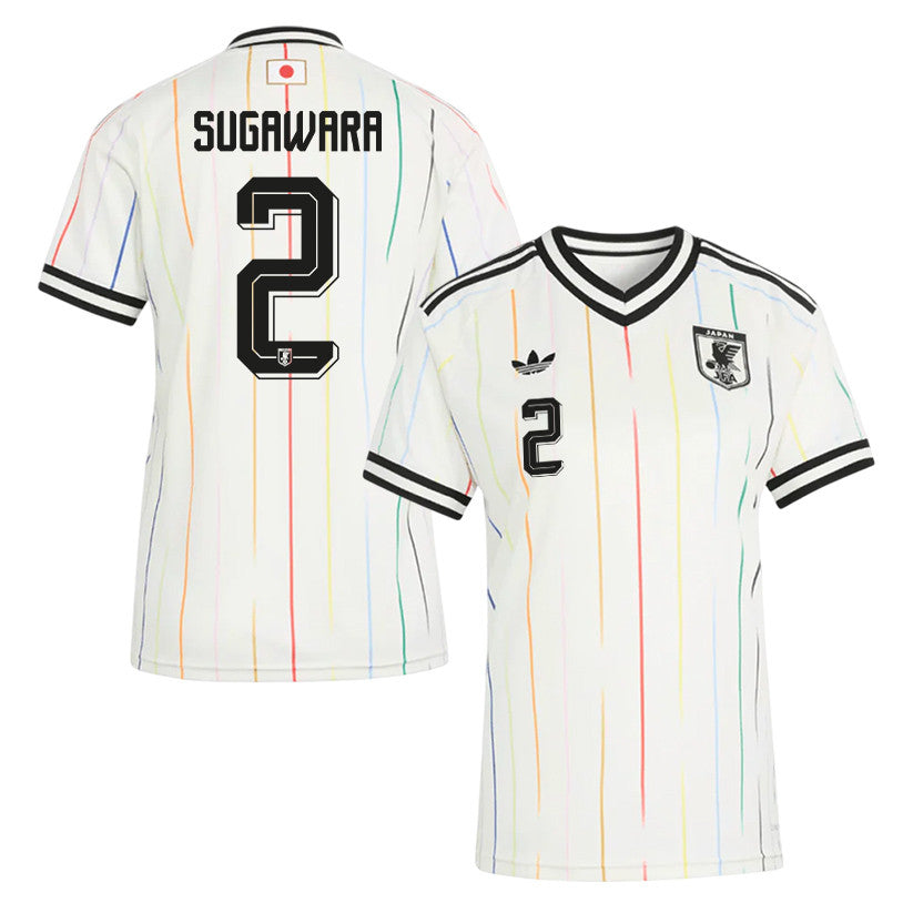 Yukinari Sugawara 2 Women's Japan National Team 2026 Away Jersey - Off White
