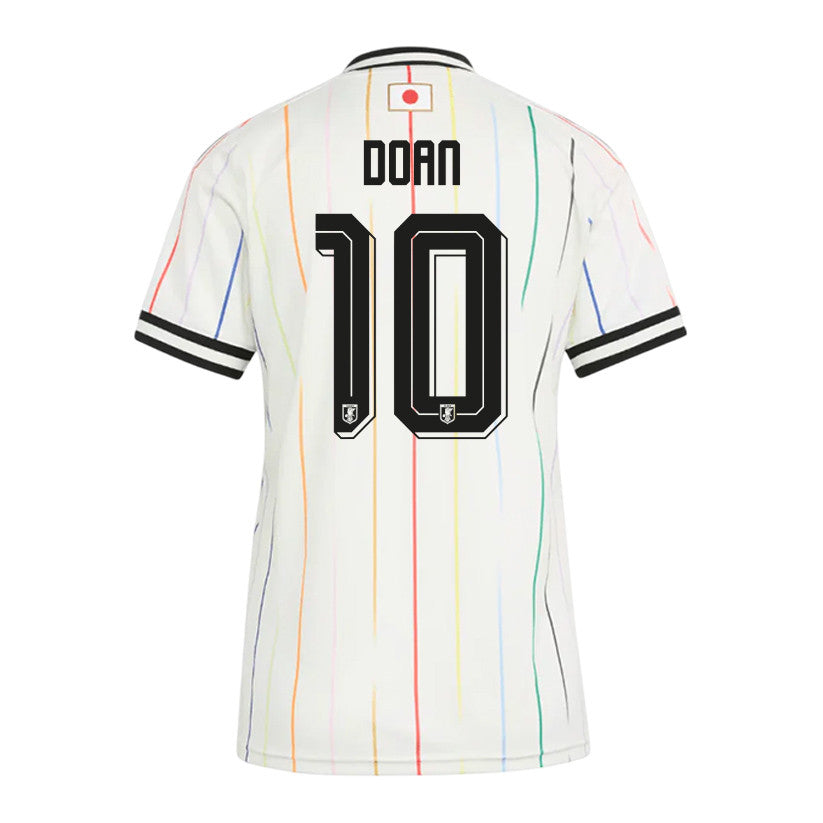 Ritsu Doan 10 Women's Japan National Team 2026 Away Jersey - Off White