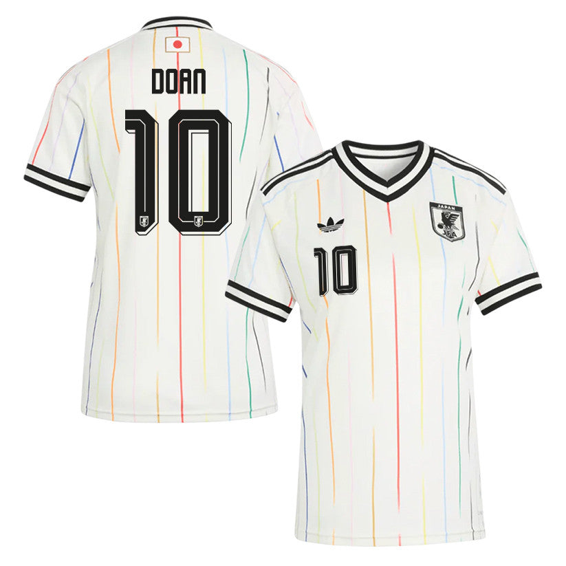 Ritsu Doan 10 Women's Japan National Team 2026 Away Jersey - Off White