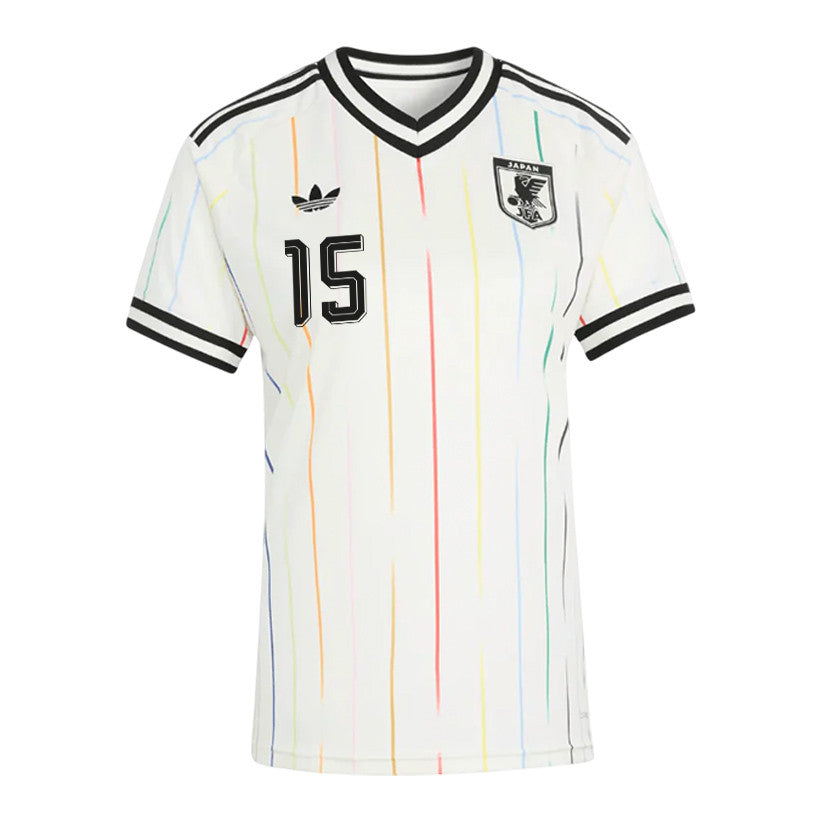 Daichi Kamada 15 Women's Japan National Team 2026 Away Jersey - Off White