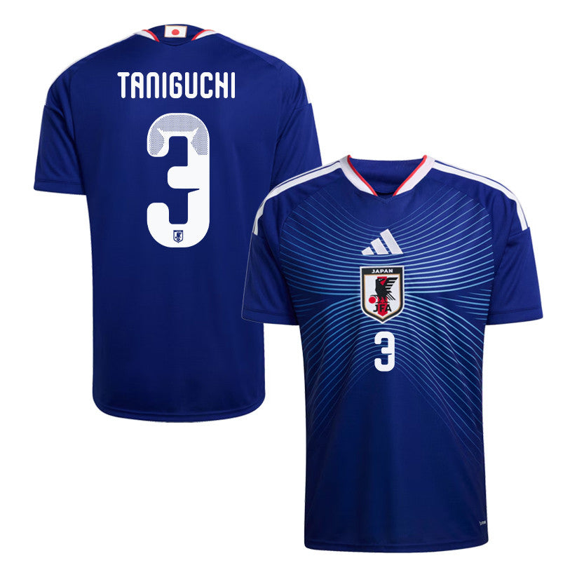 Shogo Taniguchi 3 Japan National Team 2026 Home Jersey - Blue, Men