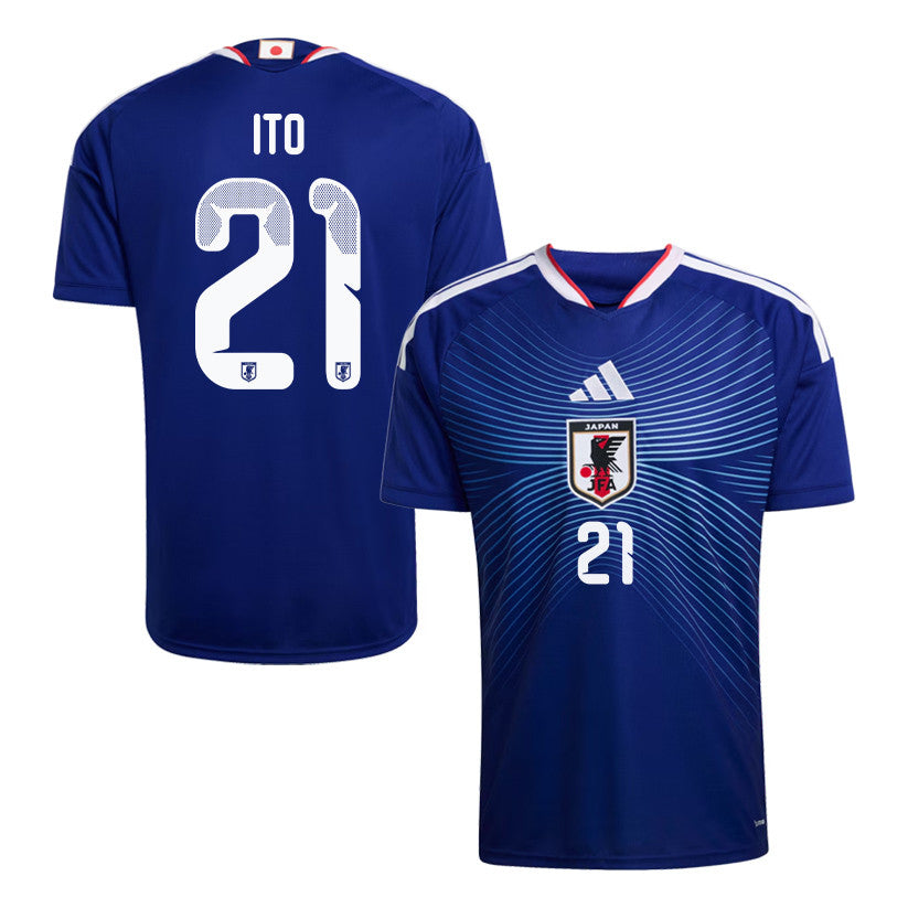 Hiroki Ito 21 Japan National Team 2026 Home Jersey - Blue, Men