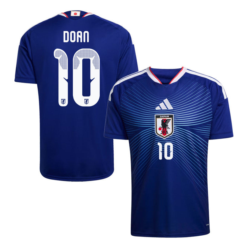 Ritsu Doan 10 Japan National Team 2026 Home Jersey - Blue, Men