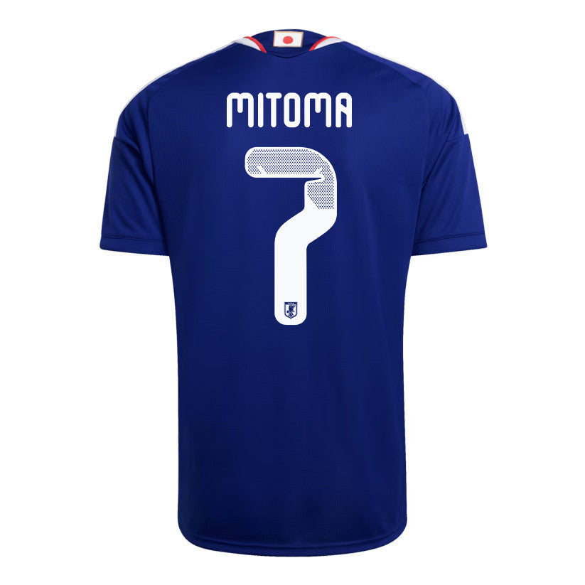 Kaoru Mitoma 7 Japan National Team 2026 Home Jersey - Blue, Men