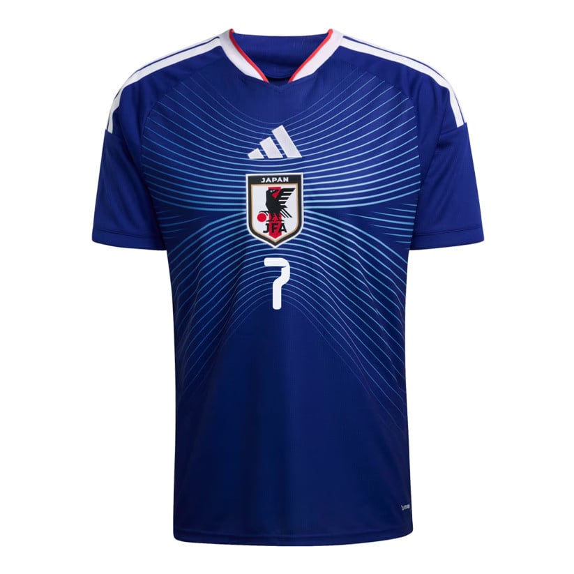 Kaoru Mitoma 7 Japan National Team 2026 Home Jersey - Blue, Men