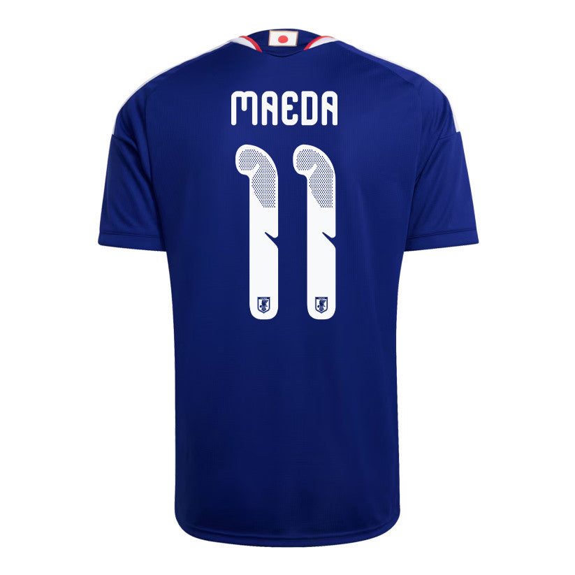 Daizen Maeda 11 Japan National Team 2026 Home Jersey - Blue, Men