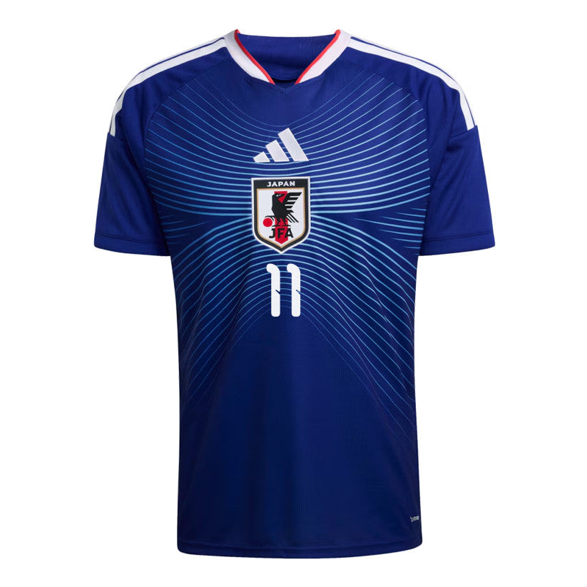 Daizen Maeda 11 Japan National Team 2026 Home Jersey - Blue, Men
