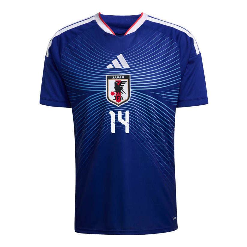 Junya Ito 14 Japan National Team 2026 Home Jersey - Blue, Men