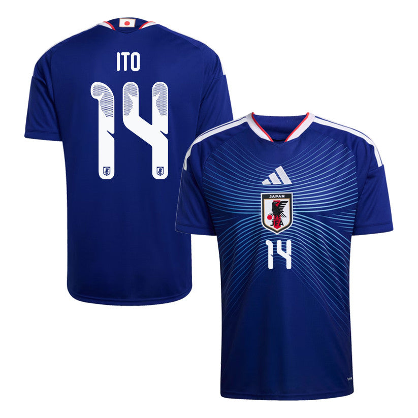 Junya Ito 14 Japan National Team 2026 Home Jersey - Blue, Men