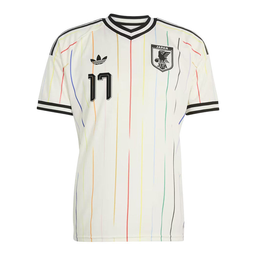 Ao Tanaka 17 Japan National Team 2026 Away Jersey - Off White, Men