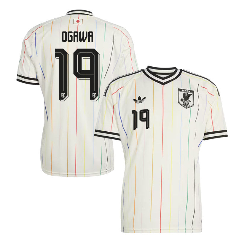 Koki Ogawa 19 Japan National Team 2026 Away Jersey - Off White, Men